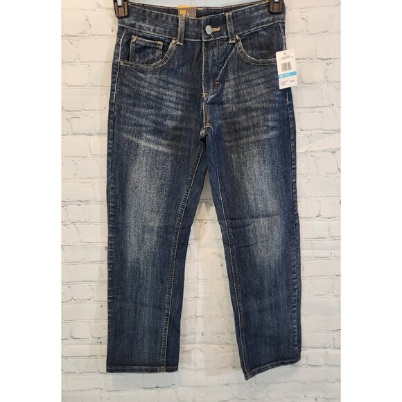 Lee Jeans Straight Fit Active Stretch Blue Boys Size 10/12 NEW WITH TAGS - Picture 2 of 10